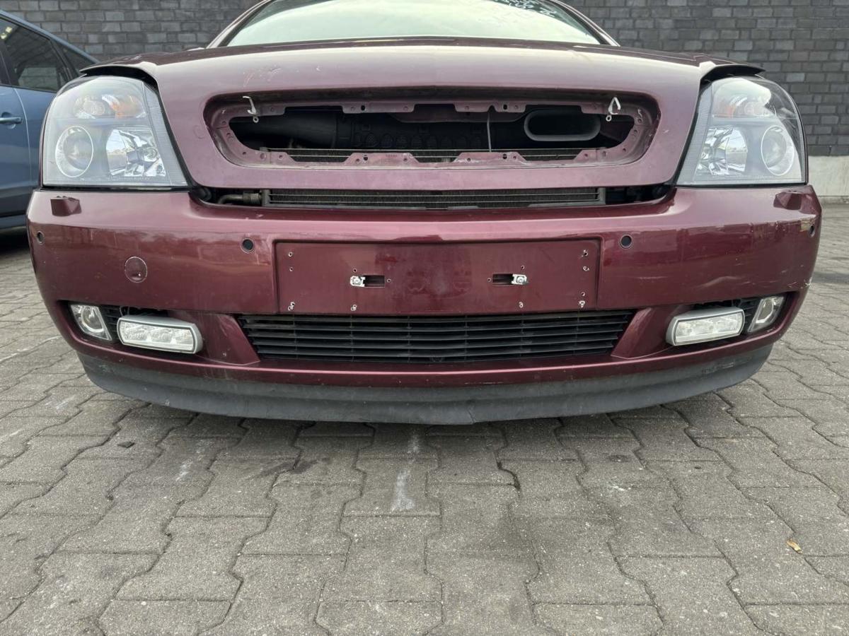 Opel Vectra C original Sto&szlig;stange Stossf&auml;nger vorn Z594 Rubinrot Bj.2005
